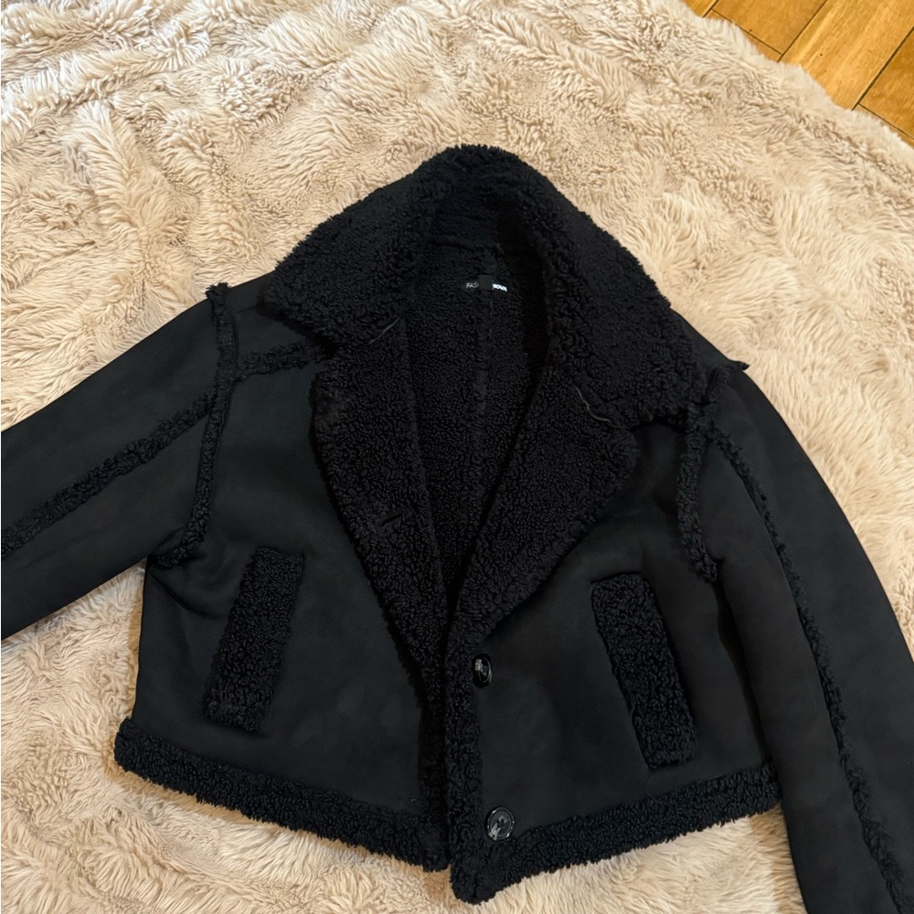 Wool and suede